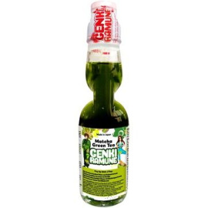 Ramune Zielony Herbaty Matcha Japoński 200ml GENKI RAMUNE