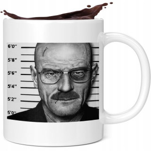 Kubek Serial BREAKING BAD 330ML WALTER WHITE MUG