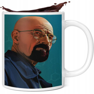 Kubek Serial BREAKING BAD 330ML WALTER WHITE MUG