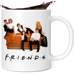 Kubek Serial FRIENDS PRZYJACIELE RÓŻNE WZORY 330ml