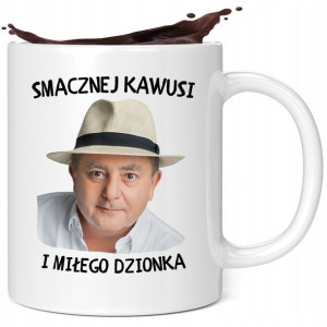 Kubek Prezent Śmieszny Makłowicz Wzory Koperek