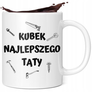 Kubek Prezent Na Dzień Dla Taty Najlepszego Ojca