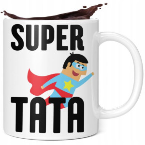 Kubek Prezent Na Dzień Taty Super Tata Ojciec