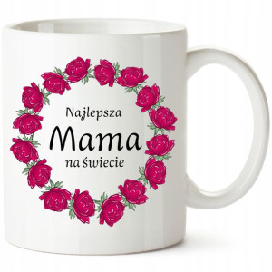 Prezent na Dzień Matki Kubek dla Mamy KOCHAM CIĘ 5