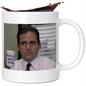 Kubek The Office Michael Scott Różne Wzory 330 Ml