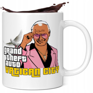 Kubek Premium Jan Paweł Vatican City Papież Gta 02