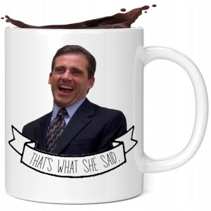 Kubek The Office Michael Scott Różne Wzory 330 Ml