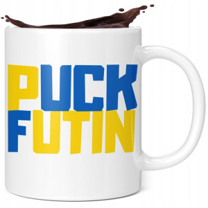 Kubek Wolna Ukraina Solidarni Z Ukrainą Puck Futin