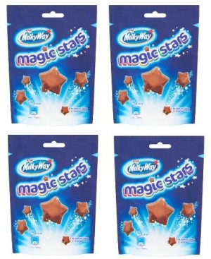 4x100g Milky Way Magic Stars Gwiazdki UK
