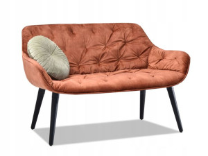 Stylowa Sofa Do Przedpokoju Idil Miedziany Velvet