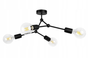 Lampa Sufitowa Wisząca Nowoczesna Loft Edison Led