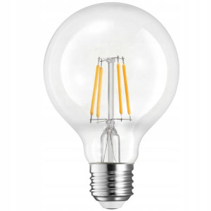 Żarówka LED Filament Edison Ozdobna E27 G95 6W WW