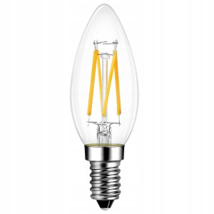 ŻarówkaLED E14 filament 10W 900lm OZDOBNA ŚWIECZKA
