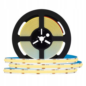TAŚMA NEON LED COB 12V 5m biała zimna