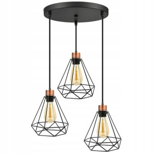 Lampa Wisząca Sufitowa Żyrandol Plafon Led