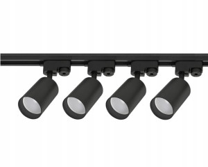 Zestaw Szynoprzewód Szyna 2m + 4x Lampa GU10 LED