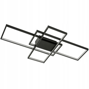 Lampa sufit PLAFON MODERN żyrandol LED 72W 3 w 1