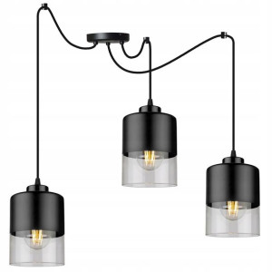 Lampa Wisząca Sufitowa Żyrandol Pająk Edison Loft