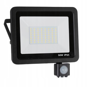 Lampa Naświetlacz LED 50W Z CZUJNIK RUCHU PREMIUM