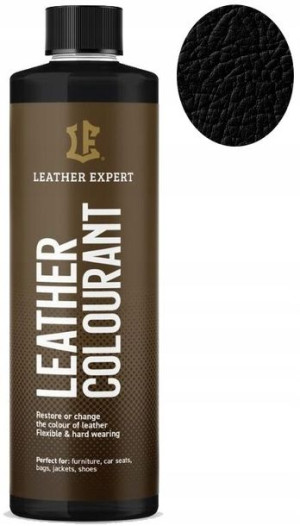 Leather Expert Renowacja Skór Skóry Czarny 250ml