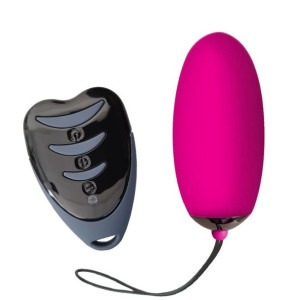 Wibrator Jajeczko sterowane pilotem Fuchsia