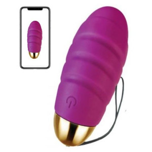 Wibrator Jajeczko Aplikacja na Telefon Violet