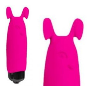 Mini Wibrator z Różkami Lapin Coquin
