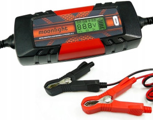 Ładowarka Akumulatora Żel Agm Moonlight Prostownik Cyfrowy 6/12v 4,2a 120ah