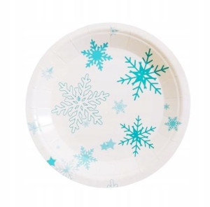 Talerzyki papierowe Frozen kraina lodu 6 szt. 17,5 cm