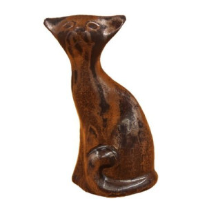 Figurka dekoracyjna - kot ceramiczny (18 cm)