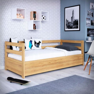 Łóżko Drewniane Slim Z 90x200 24h