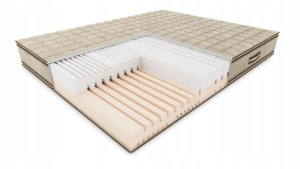 Materac naturalny HILDING Aspre 140x200