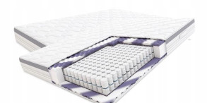 Materac 160x200 Hilding sprężynowy Cha-Cha Tencel