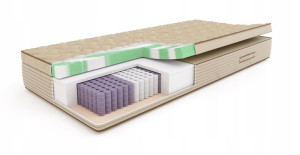 Materac SleepMed Natura Hybrid Plus 120x200