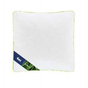 Poduszka Bamboo AMZ pikowana 40x40 alergie