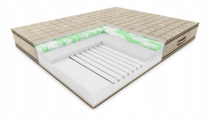 Materac HILDING Bora naturalny 140x200
