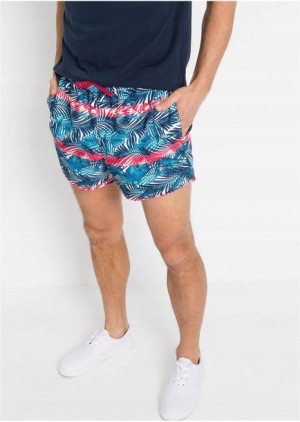 Bonprix Kolorowe Plażowe Krótkie Spodenki Szorty Z Kieszeniami 48-50 923742