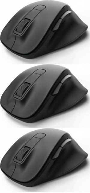 Mysz bezprzewodowa Hama MW-500 optyczna czarny x3
