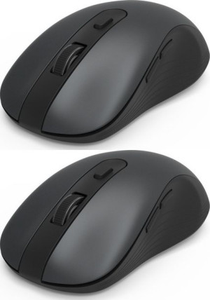 Mysz bezprzewodowa Hama MW-650 optyczna czarny x2