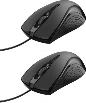 Mysz przewodowa Hama MC-200 optyczna czarny x2