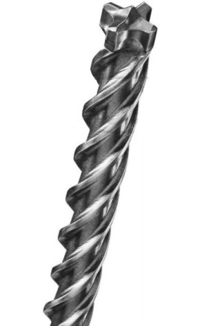 Wiertło Udarowe Sds-plus Sharx 10x165/100 Hawera