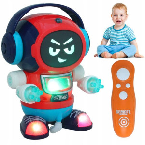 ROBOT ZDALNIE STEROWANY Interaktywny Muzyka Światł