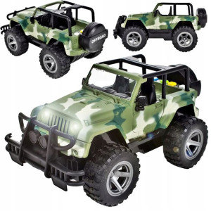 Auto Terenowe Jeep 1:16 Interaktywne Wrangler Moro
