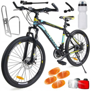 Rower Aluminiowy Górski Mtb Shimano Bidon Odblaski