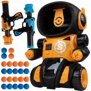 Pistolet Tarcza Elektroniczna Robot 24 Kule Eva