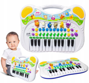Organki Pianinko Dla Dzieci Zwierzęta Nagrywanie