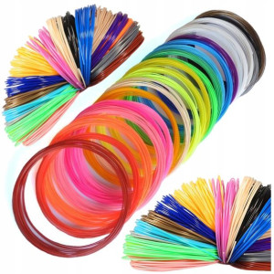 Wkłady Pla Długopis 3d Filament Pen 100m Mix 20x5