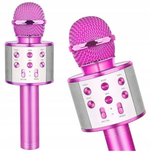 Mikrofon Bezprzewodowy Karaoke - Bluetooth Głośnik