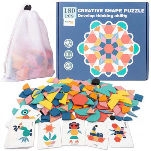 Układanka Drewniana Puzzle Tangram Montessori