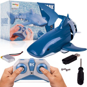 ZDALNIE STEROWANY REKIN 34cm R/C 2.4GHz pływający